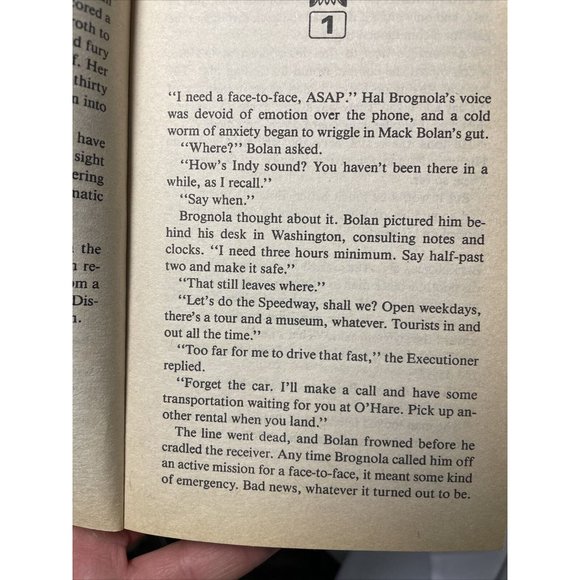 165 Fire Sweep Mack Bolan Executioner Pendleton Paperback Vintage Book - Picture 6 of 6